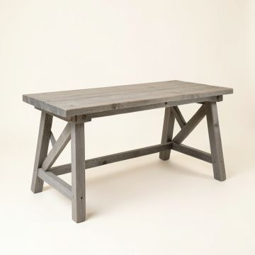 Hill Bend Empty Workshop Workbench - Gray (synthetic illustration; no displayed measurements)