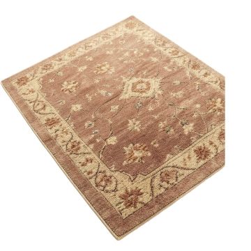 Lankford Hand-Tufted Wool Plum Area Rug