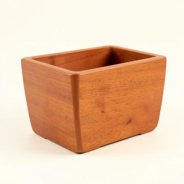 Maple Branch Empty Raised Planter - Terracotta (synthetic illustration; no displayed measurements)