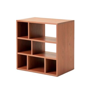 Oak Canyon Desktop Shelving Unit - Terracotta (synthetic illustration; no displayed measurements)