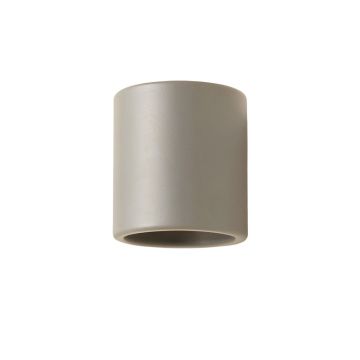 Lake Bridge Wall Sconce Mounted On A Plain Wall - Gray