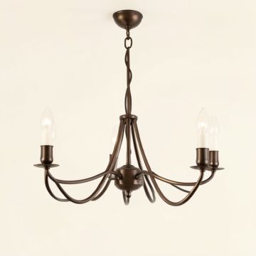 Latrell 5 - Light Candle Style Drum Chandelier (synthetic illustration; no displayed measurements)