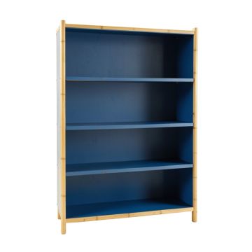 Ridge Dell Freestanding Bookcase - Blue