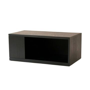 Lake Crest Shoe Storage Bench - Black