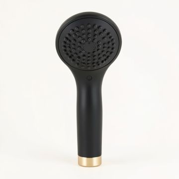 Square Pressure Balanced Complete Shower System With Rough-In Valve（Black/Brush Nickel/Chrome/Brush Gold ） (synthetic illustration; no displayed measurements)