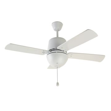 34 '' Caselli 3 - Blade Retractable Blades Ceiling Fan With Remote Control And Light Kit Included