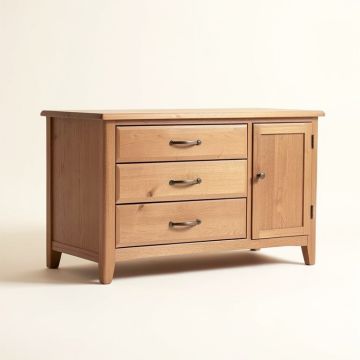 Union City 57 '' Wide 3 Drawer Buffet Table (synthetic illustration; no displayed measurements)