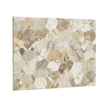 Marble Honeycomb Mosaic Subway Wall & Floor Tile