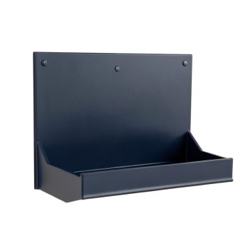 Wren Branch Empty Wall-Mounted Tool Organizer Panel - Navy