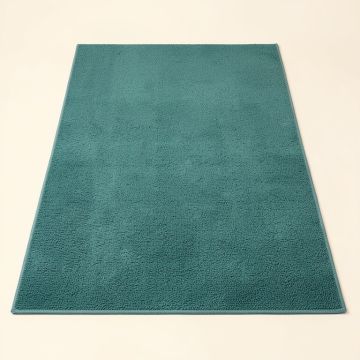 Haupt Vine And Border Textured Weave Teal Indoor/Outdoor Area Rug (synthetic illustration; no displayed measurements)