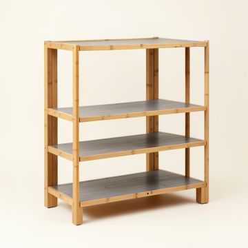 Juniper Bluff Empty Seed-Starting Shelving Unit Without Lights - Gray (synthetic illustration; no displayed measurements)