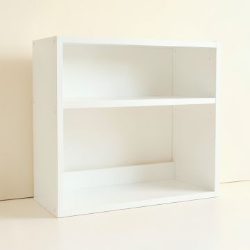 Briar Bluff Empty Mug-Storage Cabinet Insert - White (synthetic illustration; no displayed measurements)