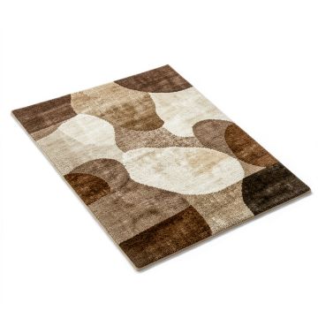 Nadell Abstract Brown/Beige Area Rug (synthetic illustration; no displayed measurements)