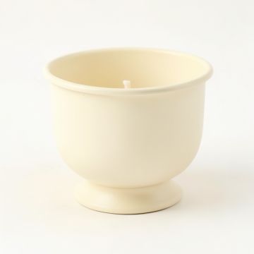 Hill Bluff Empty Candle Holder - Cream (synthetic illustration; no displayed measurements)