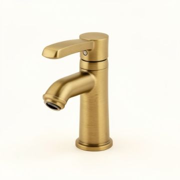 Commercial Vessel Sink Bathroom Faucet With Drain Assembly (synthetic illustration; no displayed measurements)