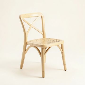 Willow Edge Dining Chair - Ivory (synthetic illustration; no displayed measurements)