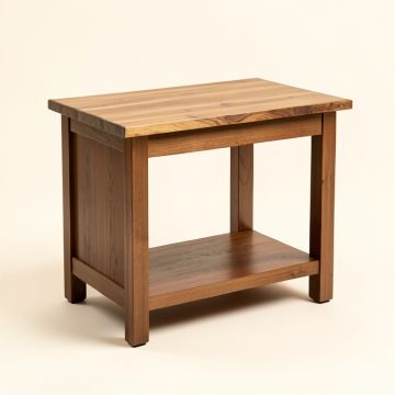 Cucina Americana Kitchen Cart With Butcher Block Top (synthetic illustration; no displayed measurements)