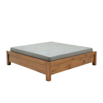 Tufted Low Profile Platform Bed