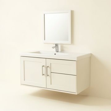 26 '' Wall Mounted Single Bathroom Vanity Set (synthetic illustration; no displayed measurements)