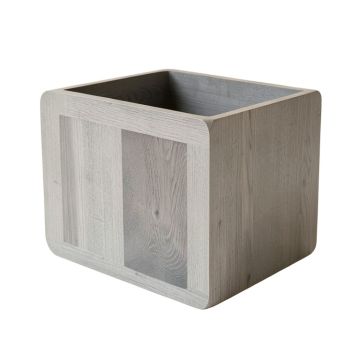 Lake Crest Empty Furniture-Style Litter Enclosure - Gray