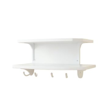 Linden Arc Wall-Mounted Entryway Organizer Shelf