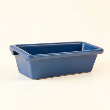 Shore Arc Empty Railing Planter With Integral Brackets - Blue (synthetic illustration; no displayed measurements)