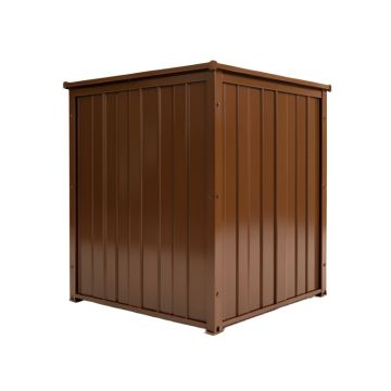 Outdoor 6 Ft. 6 In . W X 4 Ft. 11 In . D Metal Storage Shed