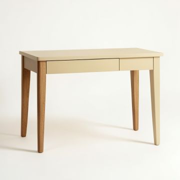 Willow Bridge Writing Desk - Beige (synthetic illustration; no displayed measurements)