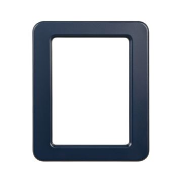 Lake Bend Framed Wall Mirror - Navy