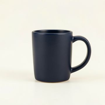 Harbor Bridge Ceramic Mug - Navy (synthetic illustration; no displayed measurements)