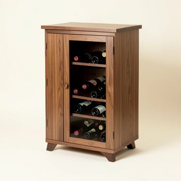 Sheryl 20 Bottle Floor Wine Cabinet (synthetic illustration; no displayed measurements)
