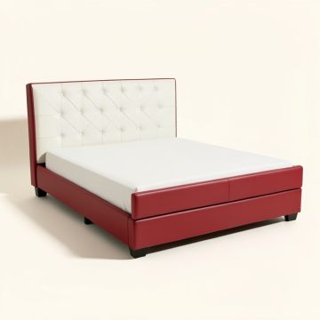 Connolly Tufted Upholstered Low Profile Standard Bed (synthetic illustration; no displayed measurements)