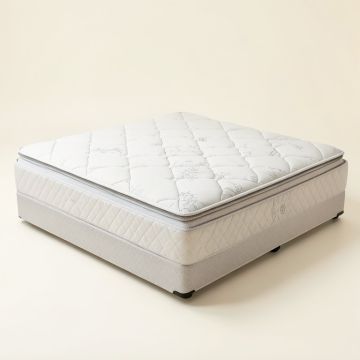 Serta Perfect Sleeper 14 '' Firm Pillow Top Hybrid Mattress And Box Spring Set (synthetic illustration; no displayed measurements)