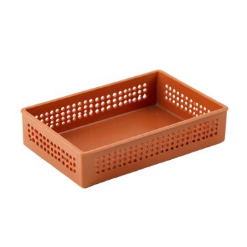 Field Canyon Empty Under-Desk Cable Tray - Terracotta (synthetic illustration; no displayed measurements)