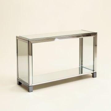 Dasheil Mirrored Console Table (synthetic illustration; no displayed measurements)
