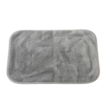 Rowan Crest Bath Mat - Gray