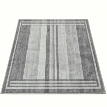 Cedar Crest Rectangular Outdoor Rug - Gray (synthetic illustration; no displayed measurements)