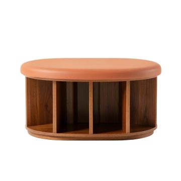 Hazel Arc Shoe Storage Bench
