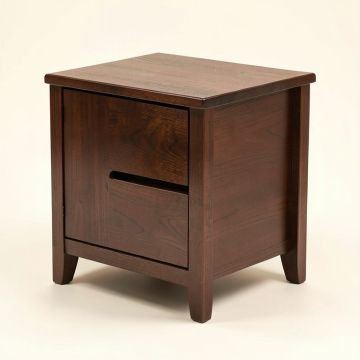 Long Ashton Wood Storage 1 Drawer Nightstand (synthetic illustration; no displayed measurements)