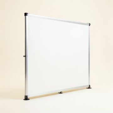 Yardmaster2 White 135 '' Diagonal Portable Projection Screen (synthetic illustration; no displayed measurements)