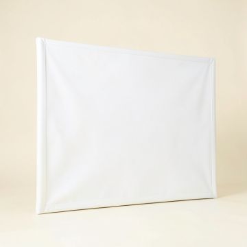 Matte White Portable Projection Screen (synthetic illustration; no displayed measurements)