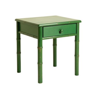 Slate Edge Side Table - Green