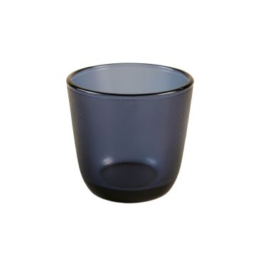 Aspen Crossing Empty Candle Holder - Navy