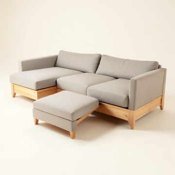 Brayden 76.8 '' Wide Reversible Modular Sofa & Chaise (synthetic illustration; no displayed measurements)