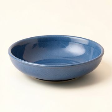 Pine Crossing Dining Bowl - Blue (synthetic illustration; no displayed measurements)