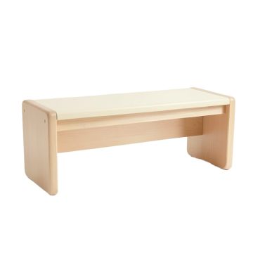 Juniper Field Indoor Bench - Cream (synthetic illustration; no displayed measurements)