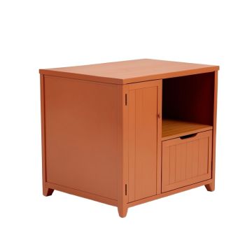 Laurel Branch Freestanding Laundry Folding Counter - Terracotta