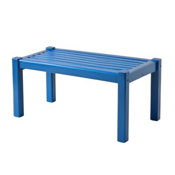 Alder Brook Indoor Bench - Blue