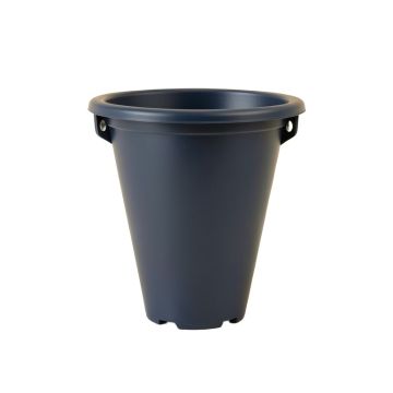 Rowan Crest Empty Railing Planter With Integral Brackets - Navy