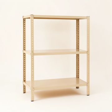 Harbor Fold Desktop Shelving Unit - Beige (synthetic illustration; no displayed measurements)